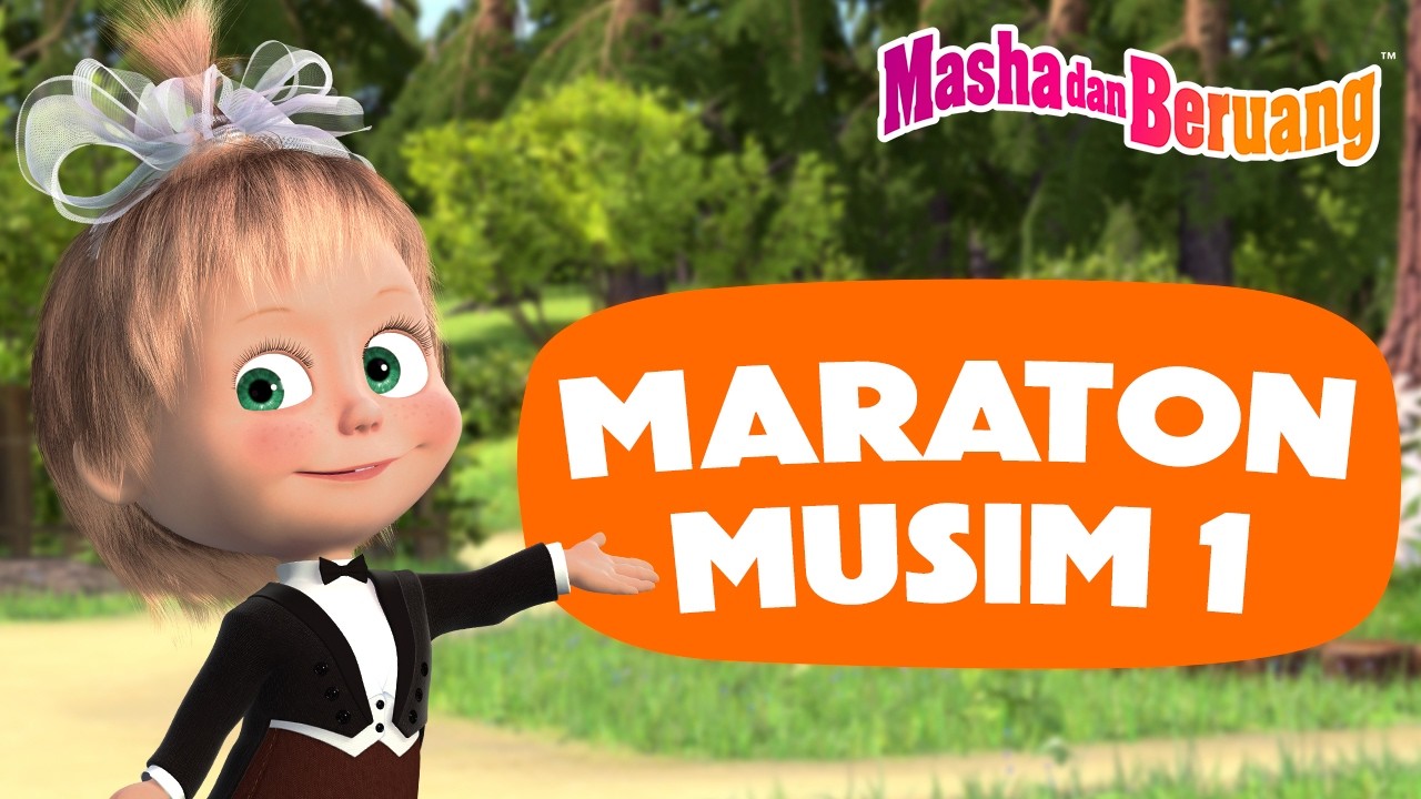 🏡🐻 MARATON Musim 1 🤞🏆 Bagian 3  📺🍿 Koleksi kartun episode terbaik 🎬 Masha dan Beruang