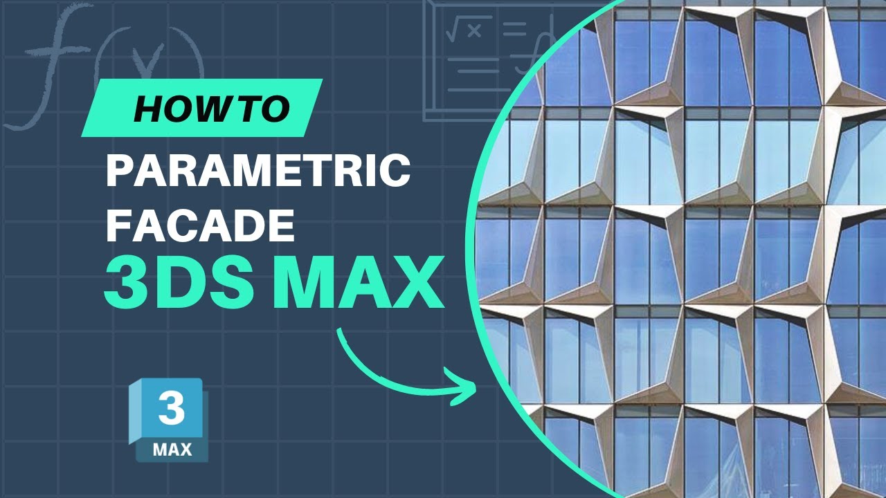 Dubai Design District Facade | 3ds Max Procedural Modeling Tutorial