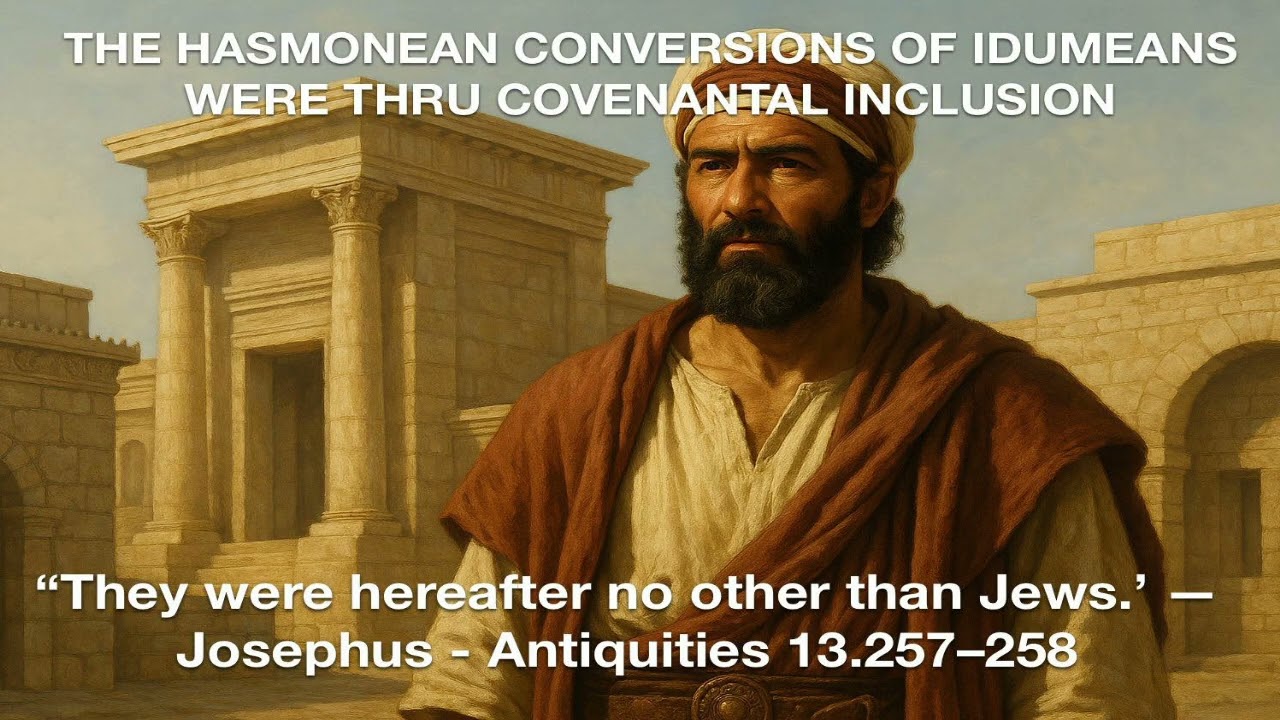 The Hasmonean Conversions Were Covenantal Not Biological