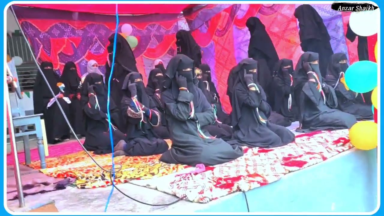 Muslim qaum ki beti hu | Madarsa Rabbaniya | Amwa madina tus shaikh. #republicday #india #best