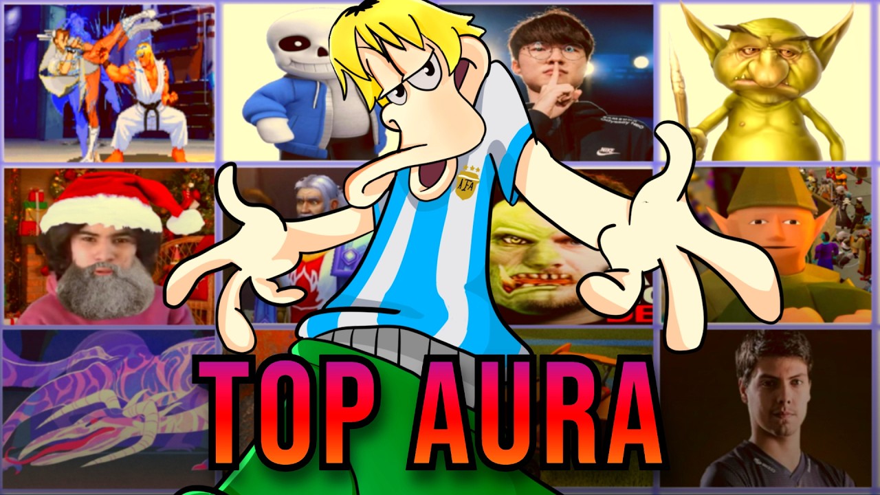 TOP 5 MOMENTOS con más AURA de los VIDEOJUEGOS