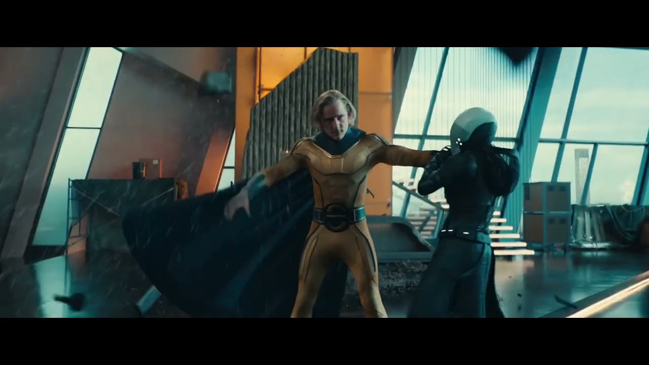 Thunderbolts fight scene 