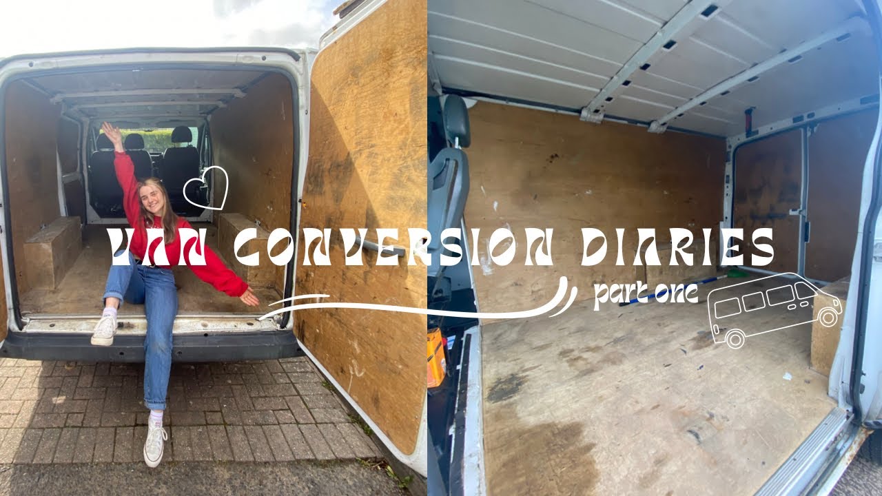 van conversion diaries part one | getting my van and cleaning it out