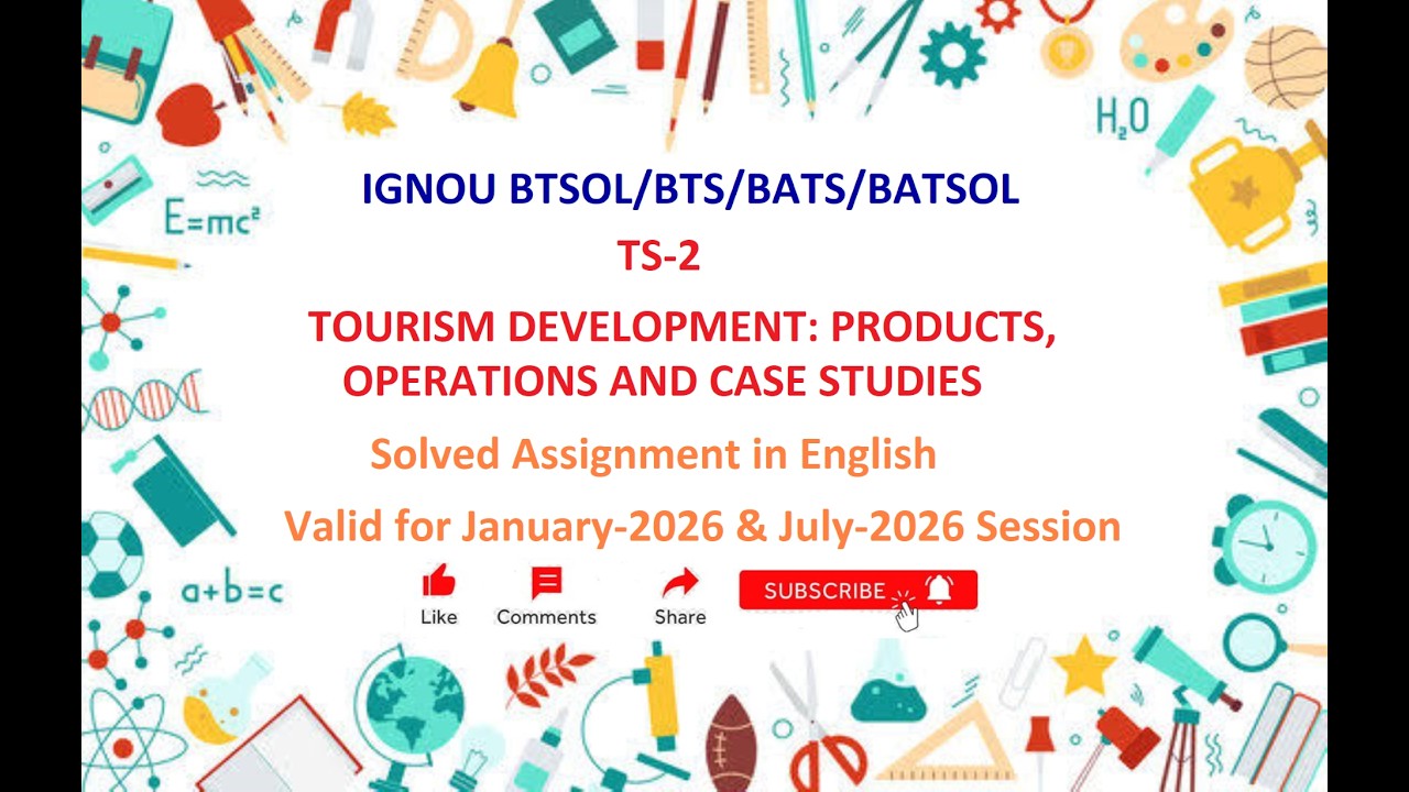 TS 2 SOLVED ASSIGNMENT | TS 2 IGNOU Solved Assignment Jan 2026 & July 2026 | IGNOU