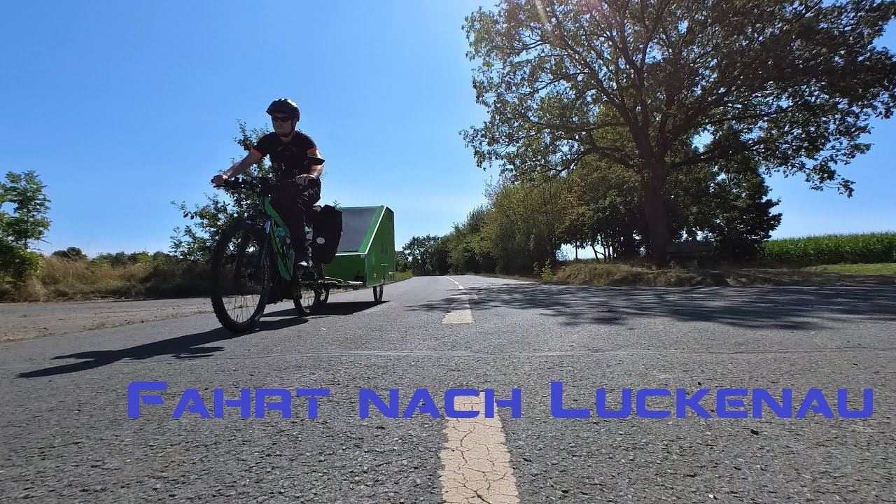 Luckenau und Umgebung #1/Fahrt zum FaWoWa-Treffen/Weidatalsperre/Vogtland/Fahrradwohnwagen