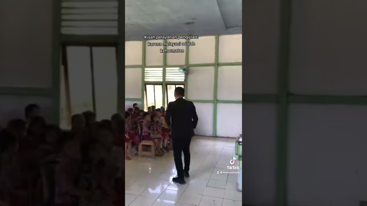 Melayani asalah sebuah kehormatan, pendeta muda.. pedalaman kalbar