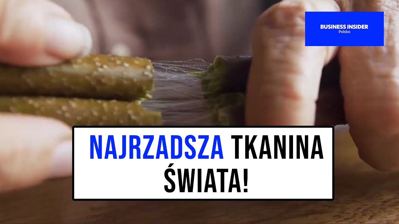 Oto jedna z najrzadszych tkanin na świecie. Jedwab z lotosu | Business Insider Polska