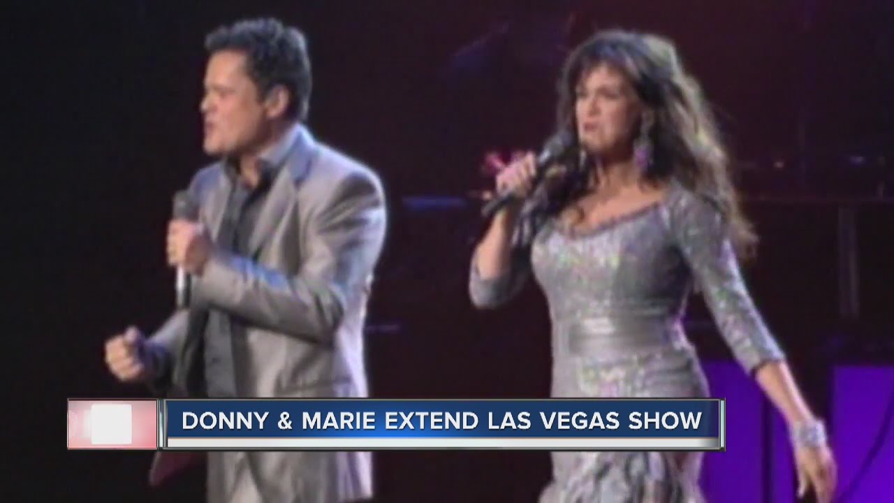 Entertainment legends Donny & Marie Osmond extend residency