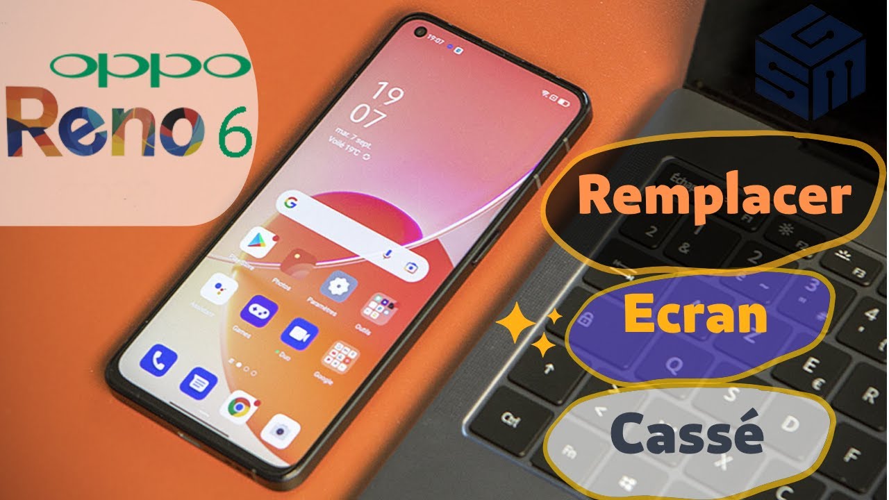 Oppo Reno 6 Réparation Écran Cassé / l'écran ne s'affiche pas ( noir ) comment réparer?