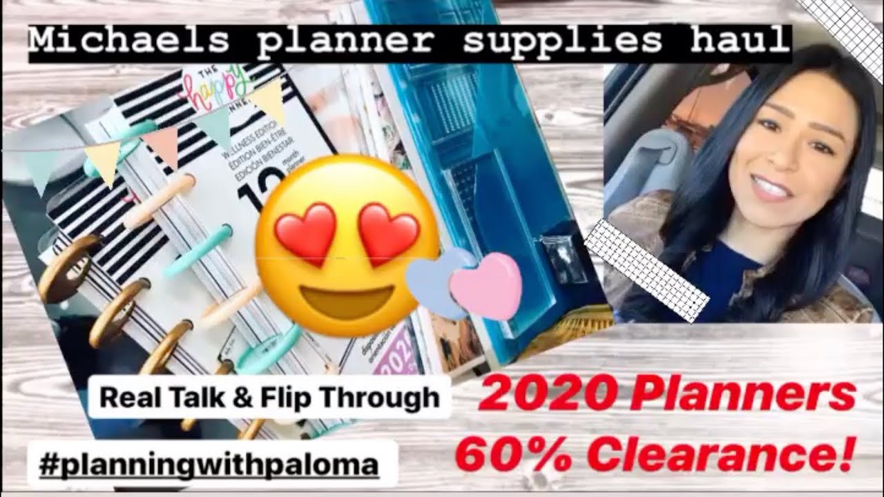 Распродажа Michaels со скидкой 60% 2020! Покупки ежедневников Happy Planner | Они меня так тронул...