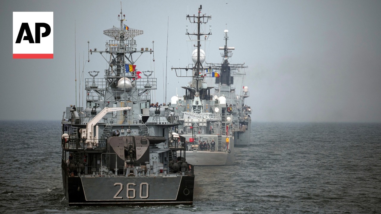 Drone strike on a ship in Romanian waters test NATO's response