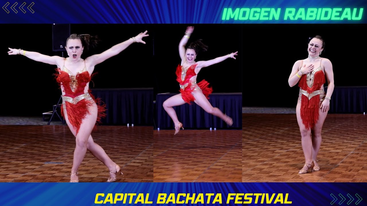 Salsa performance  by Imogen Rabideau at Capital Bachata Festival  2023 Timbal - Poncho Sanchez