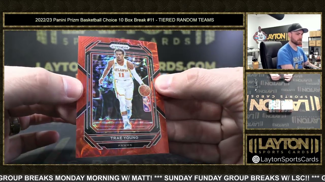 2022/23 Panini Prizm Basketball Choice 10 Box Break #11