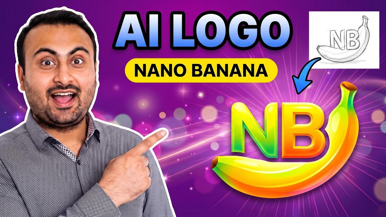 Create a Logo with AI in Minutes | Google Nano Banana Tutorial