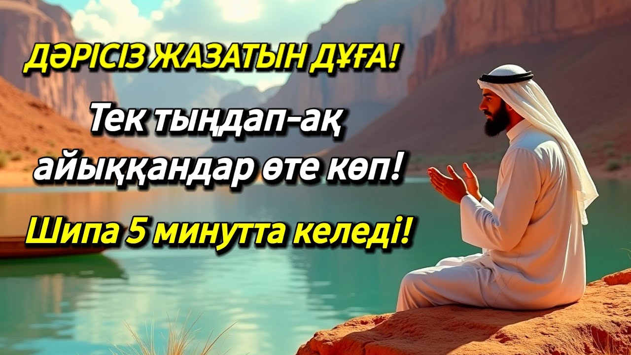 Мыңдаған адам дәрісіз айығып кетті! Пайғамбардың дұғасы керемет жасады!🤲🤲
