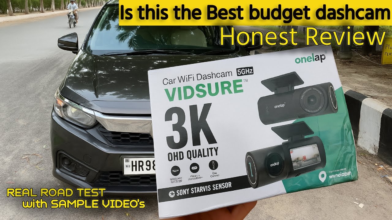 Onelap Dashcam Honest Review: App Setup & Real Video Samples | Hardwire kit