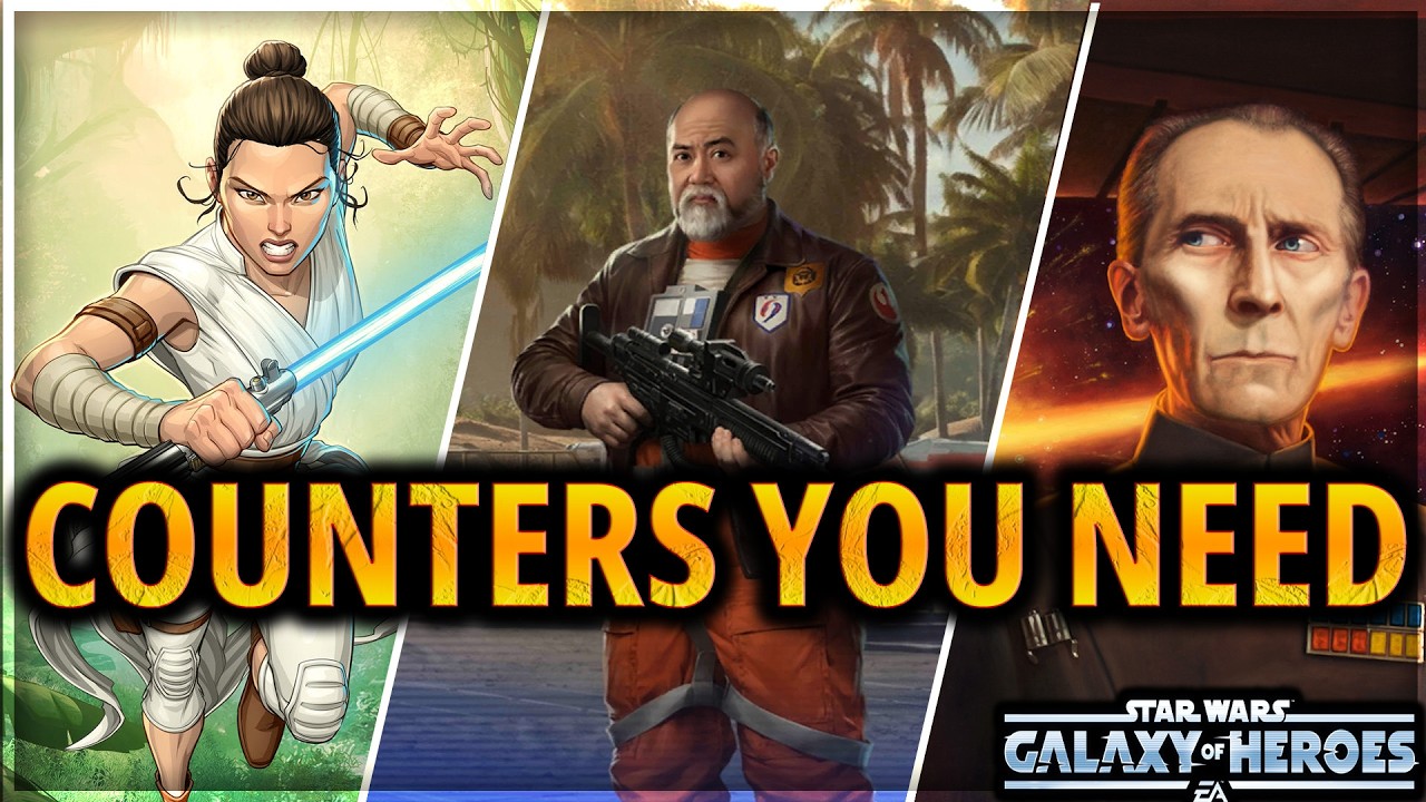 НЕОБХОДИМЫЕ КОНТРПИКИ (Сентябрь | 3 на 3) (с таймкодами) #swgoh #gac #galaxyofheroes #starwars