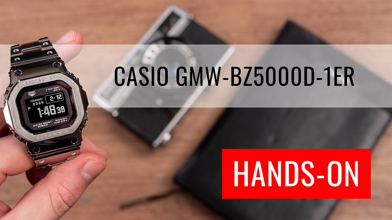 HANDS-ON: Casio G-Shock Original GMW-BZ5000D-1ER 