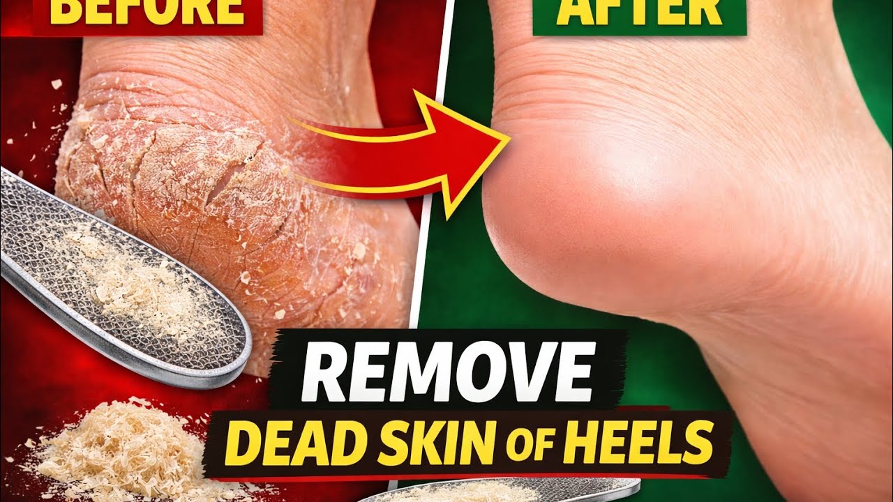 Best Remedy to Remove Dead Skin from Heels | घर पर एड़ियों की डेड स्किन हटाएं