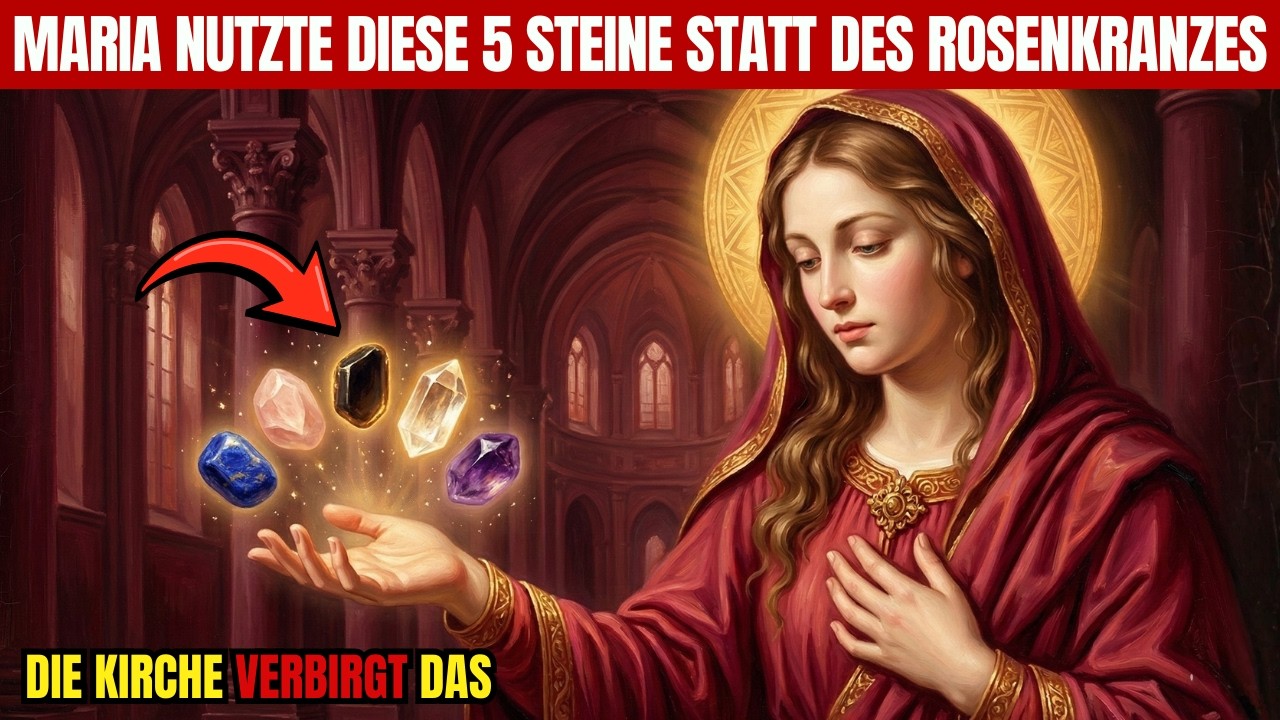 Maria enthüllte die 5 heiligen Steine, die sie anstelle des katholischen Rosenkranzes verwendete