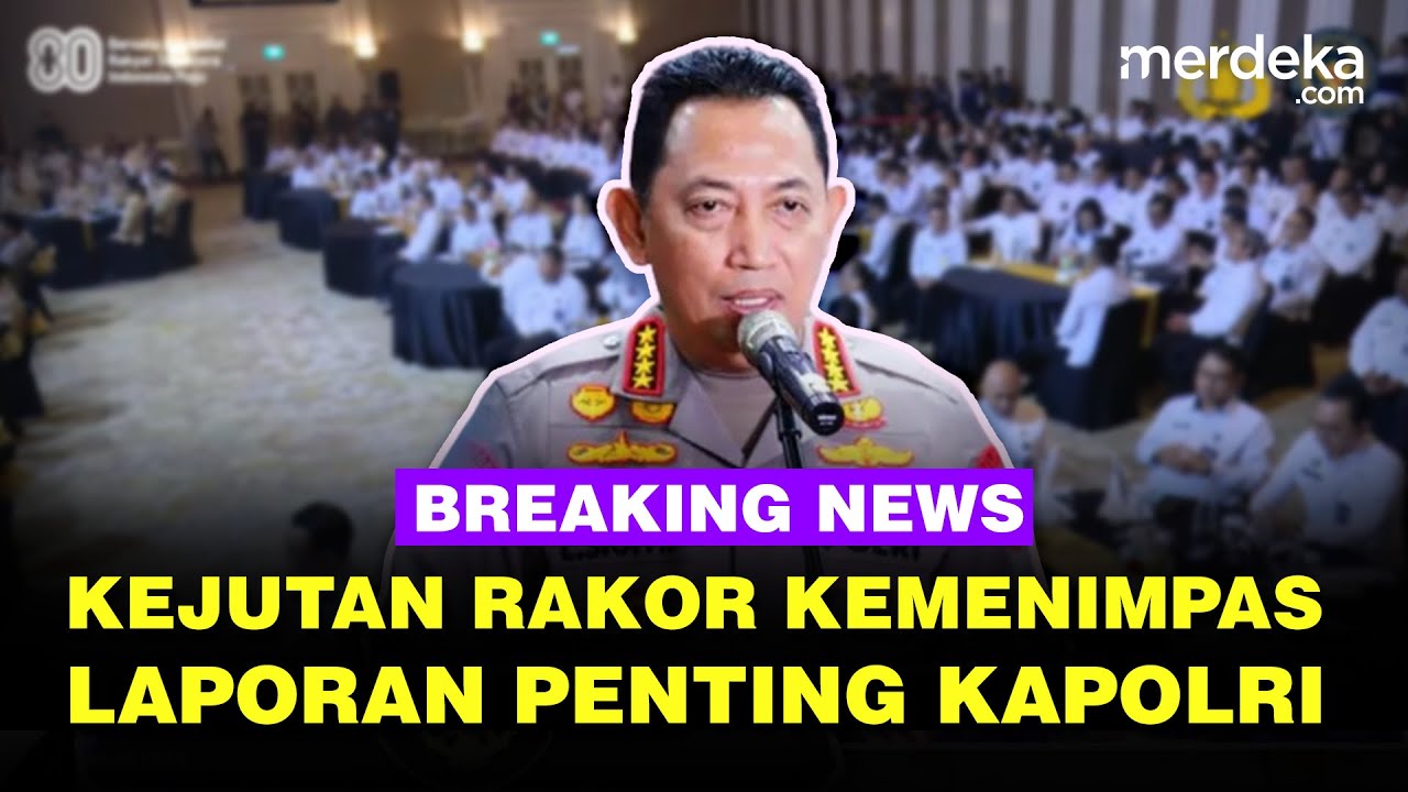 🔴LIVE - Kejutan Rakor Kementerian Imigrasi dan Pemasyarakatan, Kapolri Beri Laporan Penting