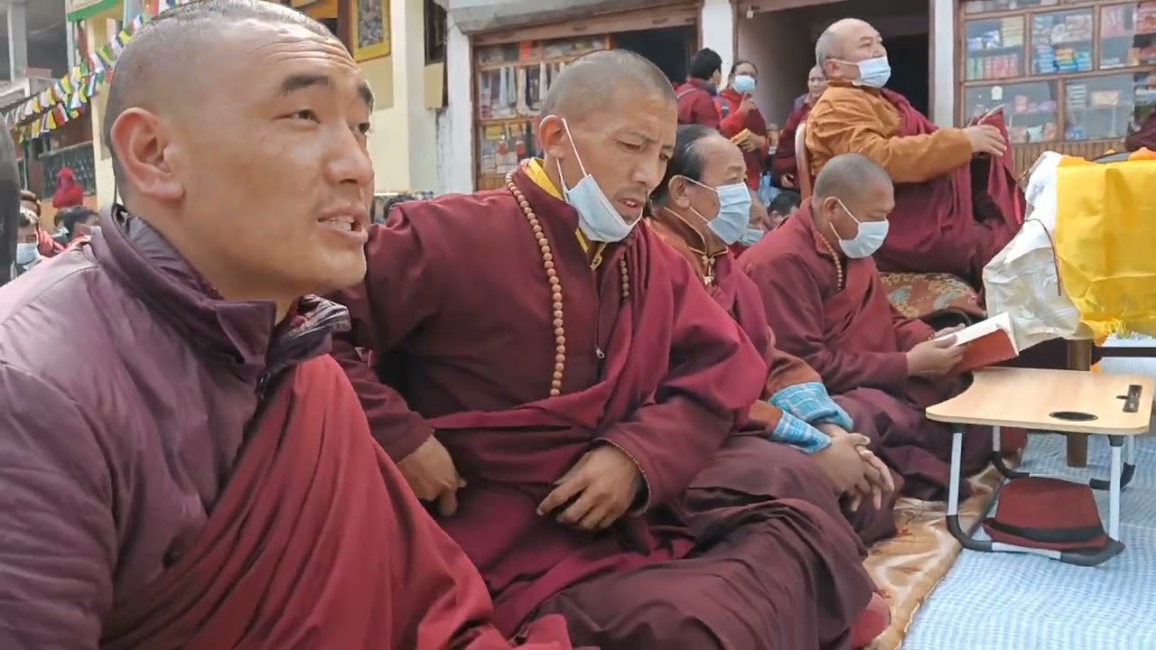 Praying at Namo Buddha, Swayambhunath and Boudha on Mahaparinirvana of H.H. Dodrupchen Rinpoche.