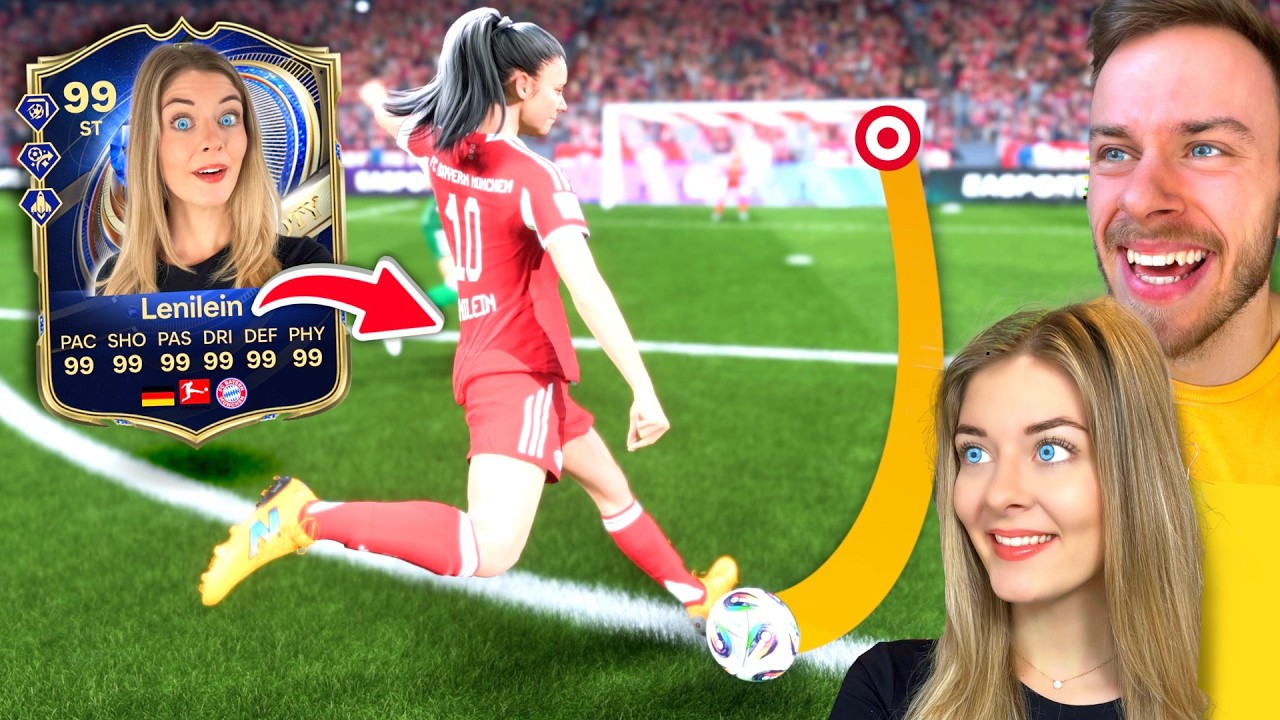 Wir haben MEINE FREUNDIN in FC26 erstellt - ABER das GLÜCKSRAD bestimmt ihr TEAM! 👀⚽️ *zu wild*