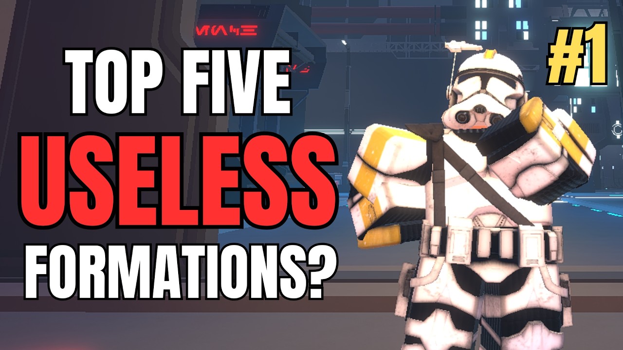 Top 5 Most Useless Formations in GAR | Star Wars: Roleplay