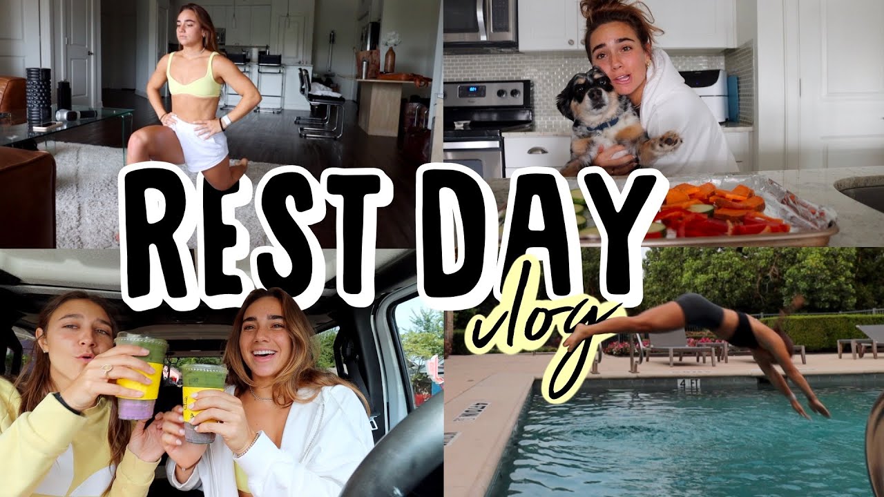 REST DAY VLOG | what I do when I'm not training...