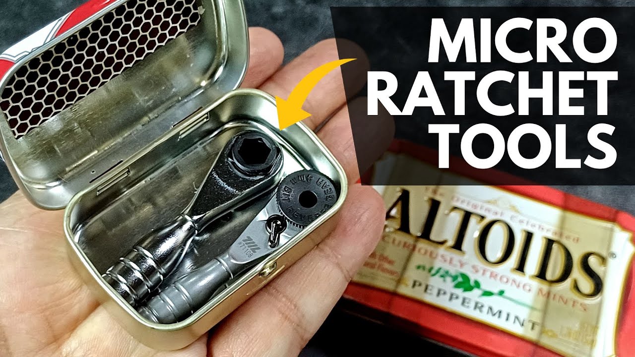 Tiny EDC Ratchet Tools for Survival Tins and EDC Kits | 711L Tools