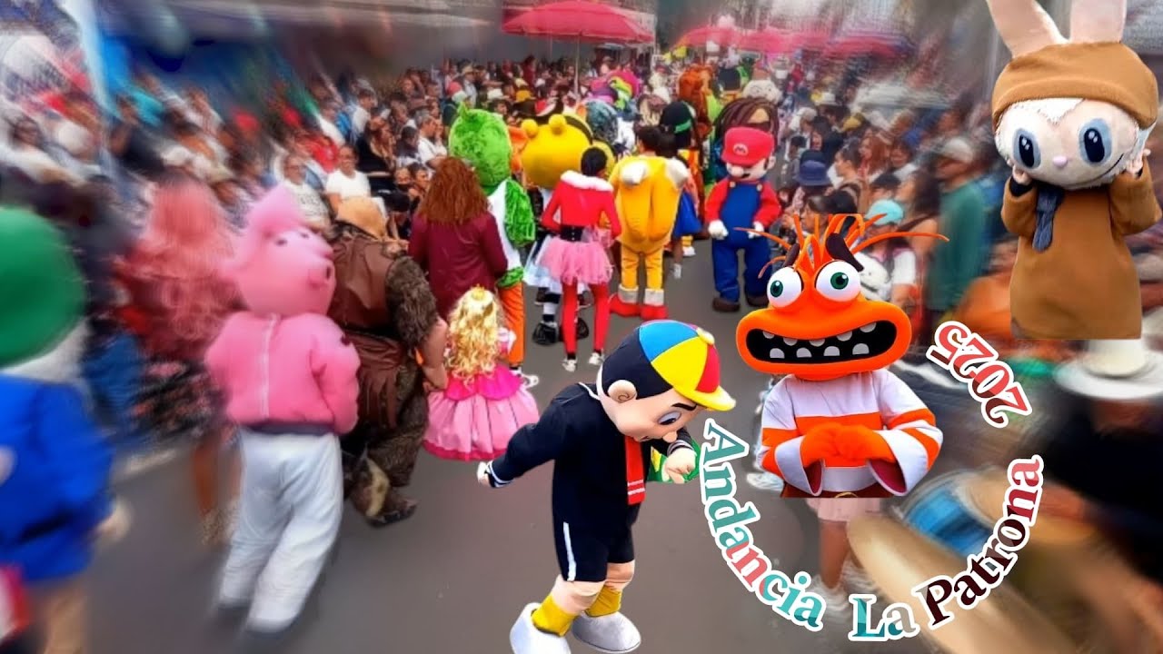 ANDANCIA LA PATRONA 2025, Barrio De San Lorenzo CHIMALHUACÁN #carnaval #carnaval2025 #disfraces