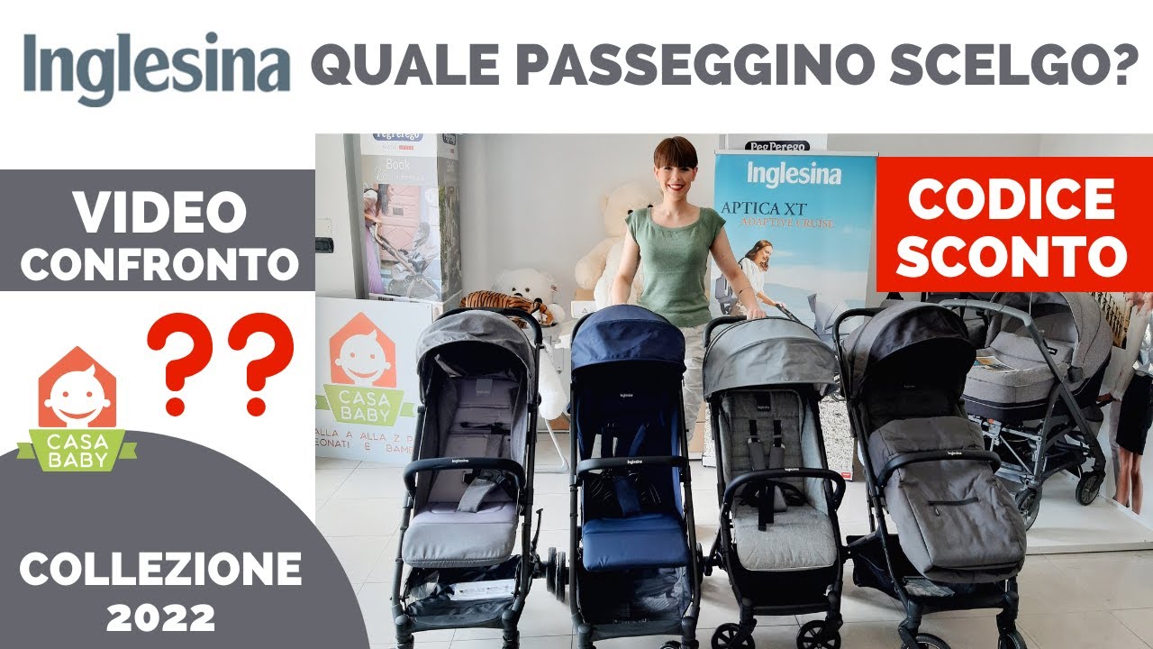 INGLESINA QUALE PASSEGGINO SCEGLIERE 2022: NOW, QUID 2, SKETCH O MAIOR?