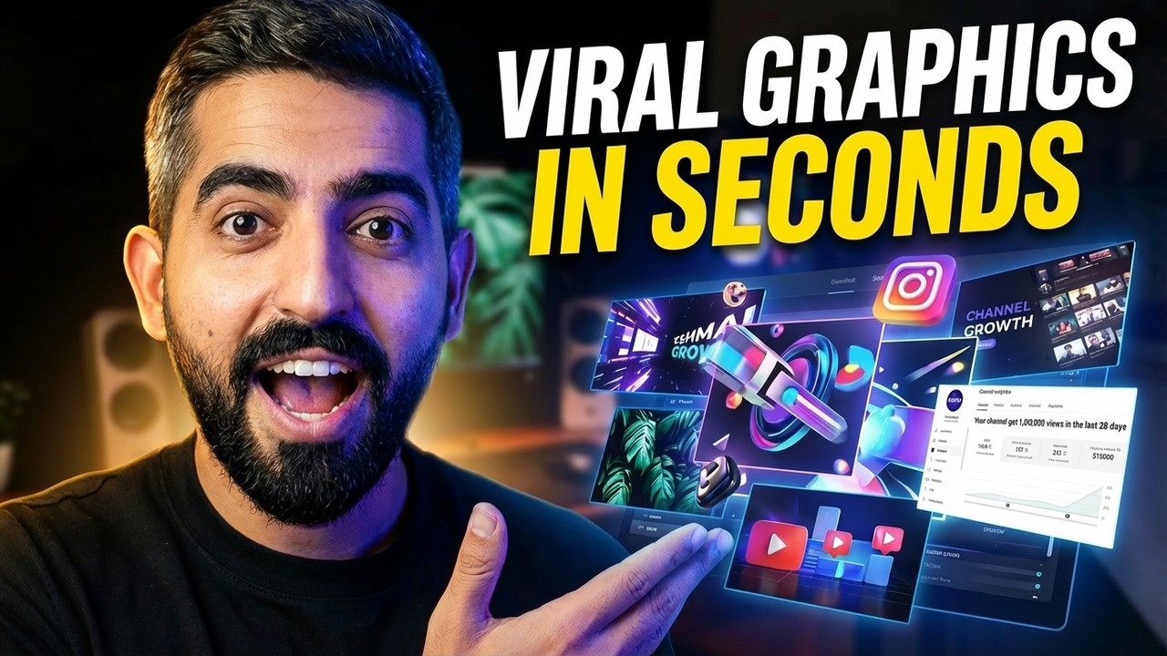 How I Create VIRAL Motion Graphics in Seconds with AI