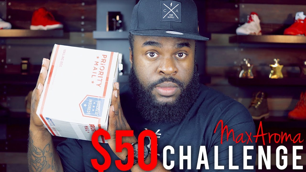 MaxAroma $50 Challenge | Fragrance Shopping with Big Beard Business