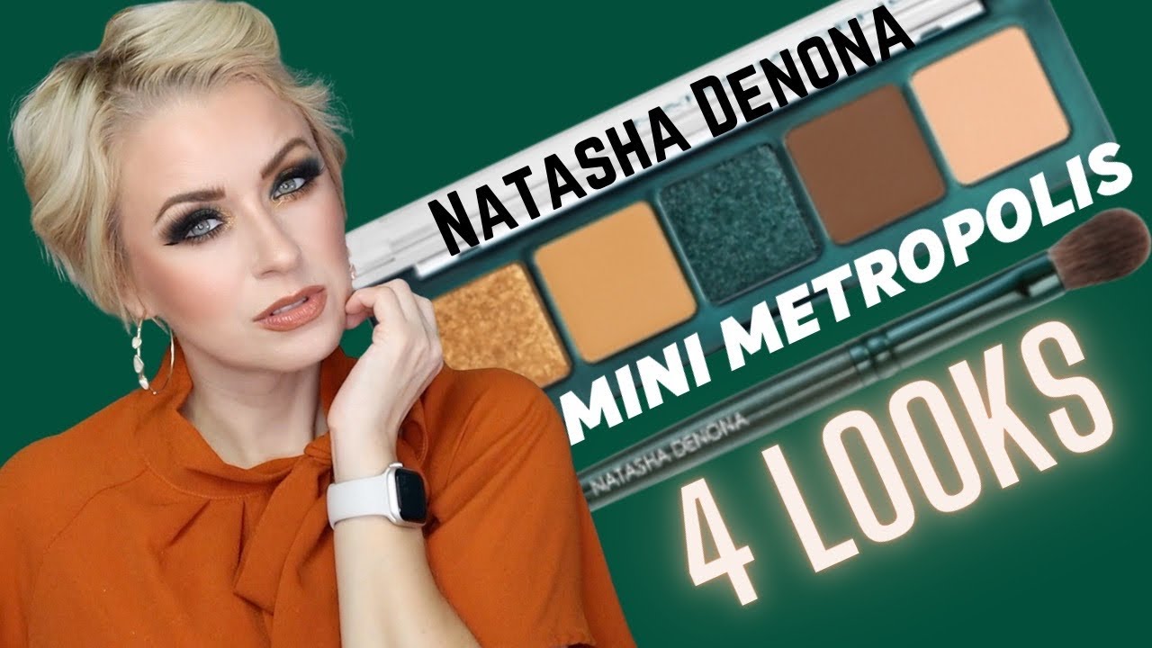 NATASHA DENONA MINI METROPOLIS PALETTE | 4 LOOKS | DUPE + SWATCHES | Steff's Beauty Stash