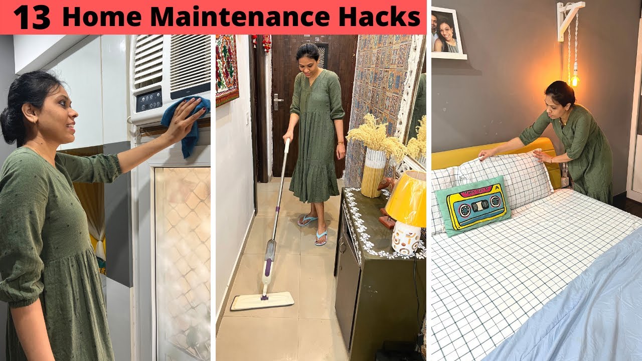 13 NEW & AMAZING Home Maintenance Hacks | Summer Home Keeping Hacks