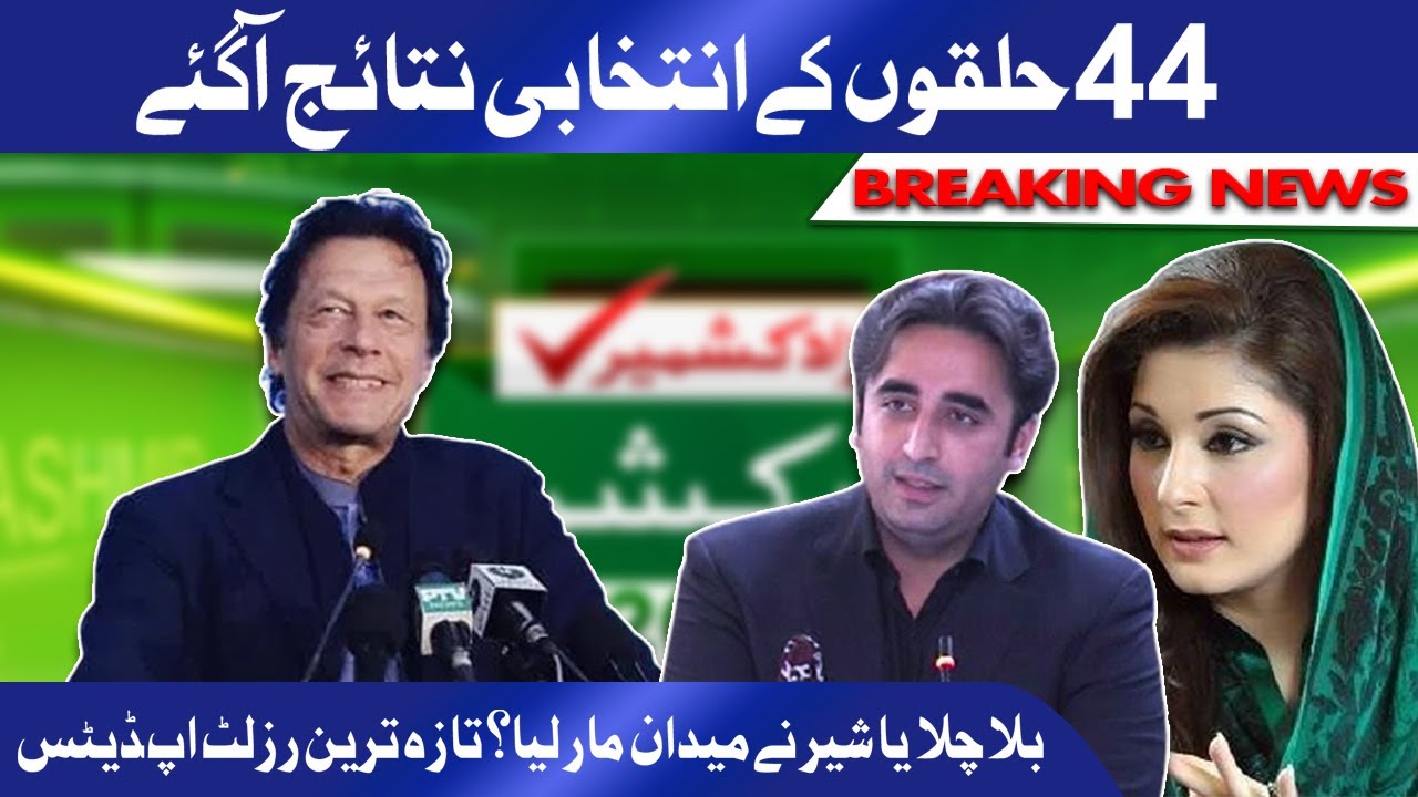 Election Results Updates | Azad Kashmir Election 2021 | 44 Halqo ke Results Agaye