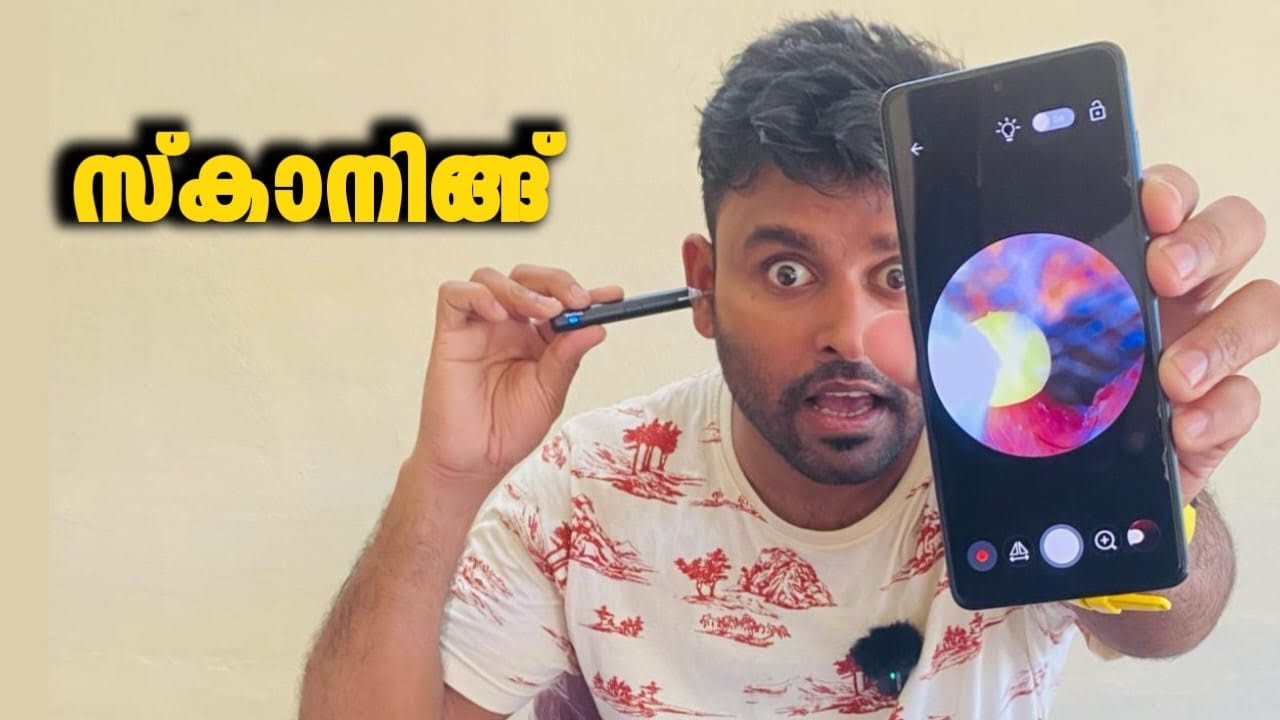 ചെവിട് മാത്രമല്ല 😱 എല്ലാം സ്കാൻ ചെയാം  MINI SCANNING CAMERA DEVICE otoscope ear cleainer camera