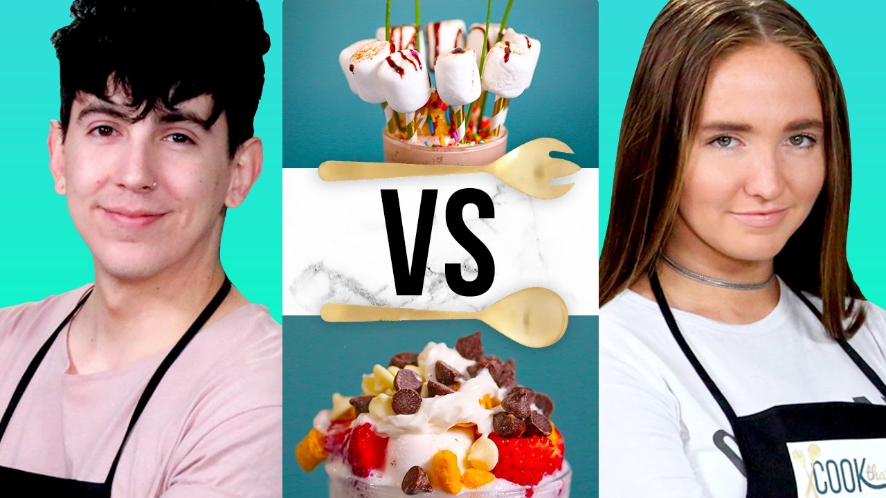 MILKSHAKE CHALLENGE?! | COOK THAT w/ Bobby Mares & Kenzie Elizabeth