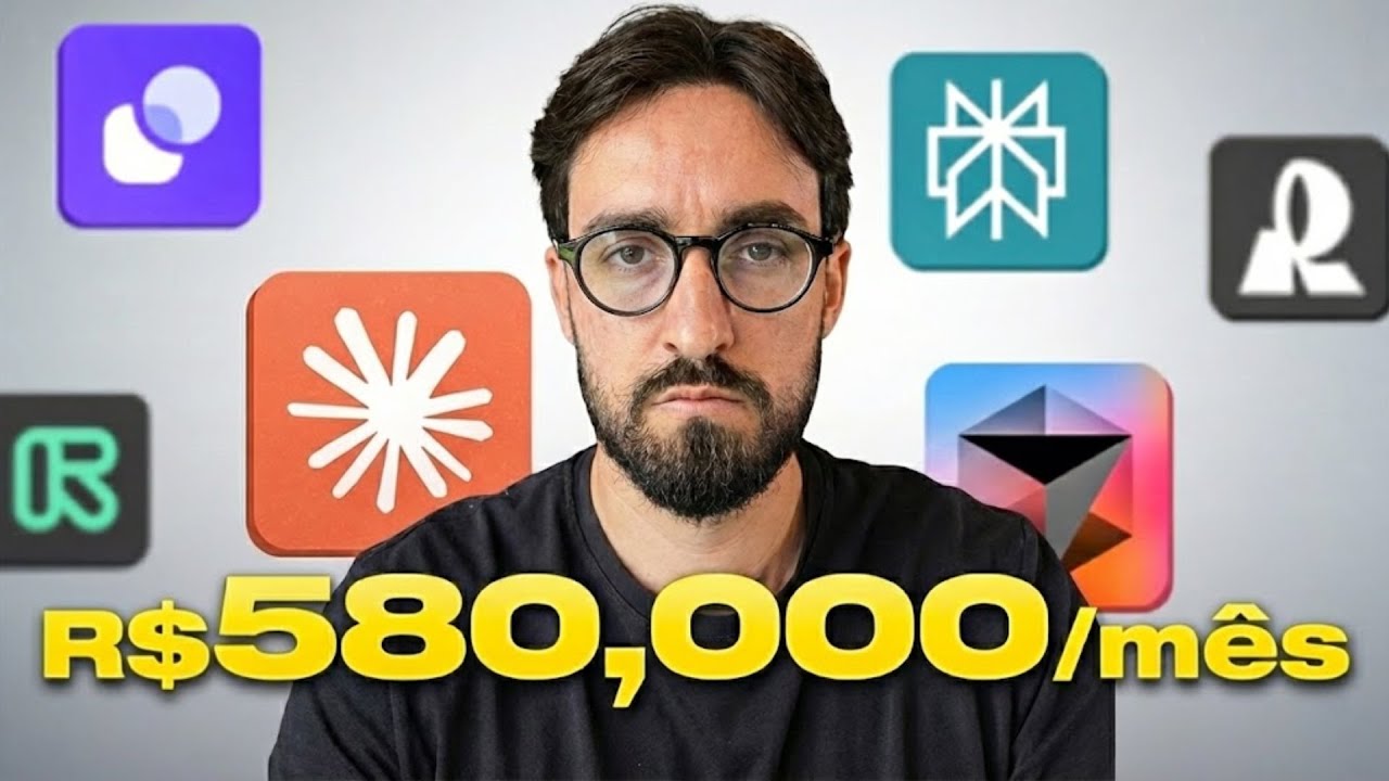 12 FERRAMENTAS DE IA QUE USO PARA FATURAR R$580 MIL POR MÊS