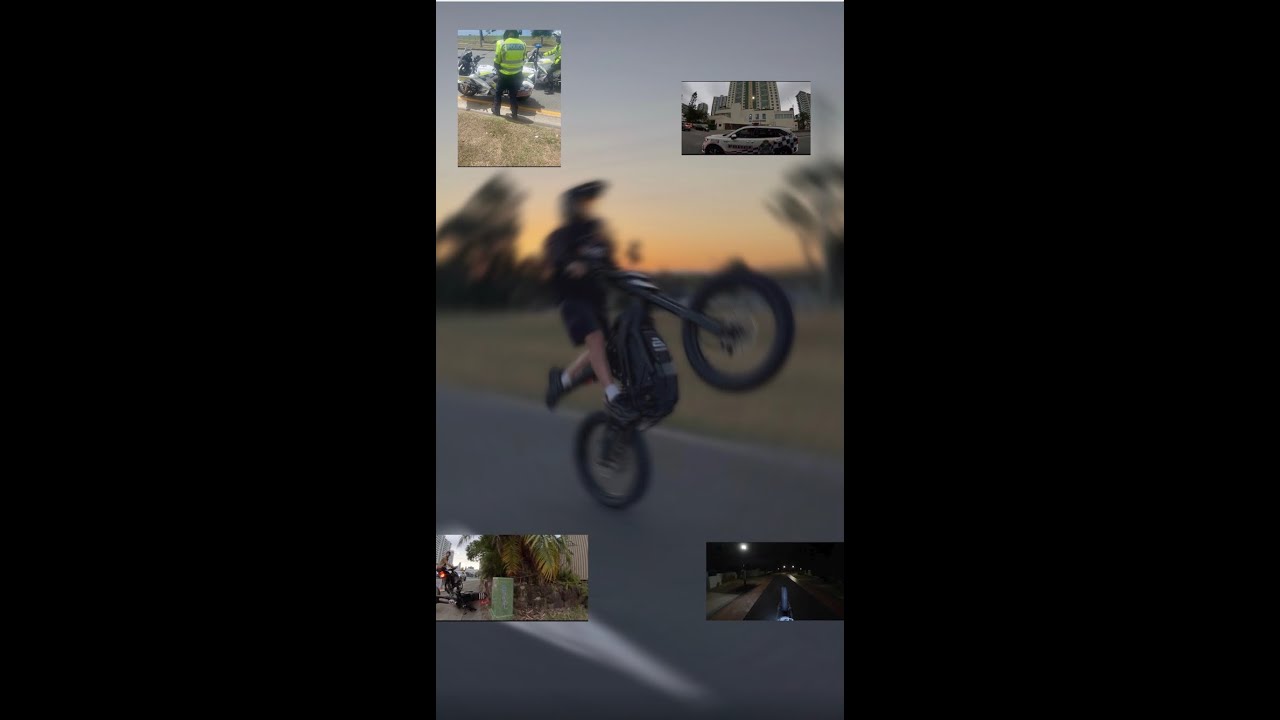 przejażdżka na Halloween, ogromny wypadek, policjanci, pościg motocyklowy i wiele więcej