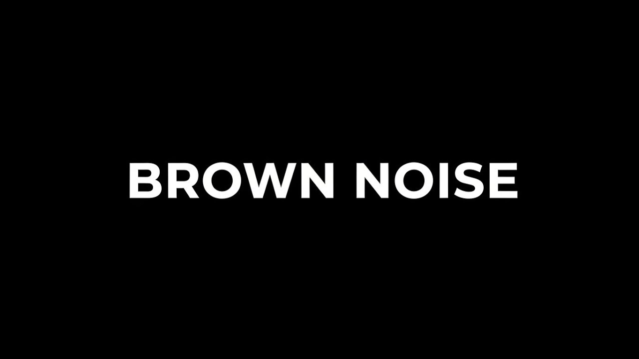 Powerful Brown Noise | Sleep Instantly, Study & Block Noise (Black Screen)