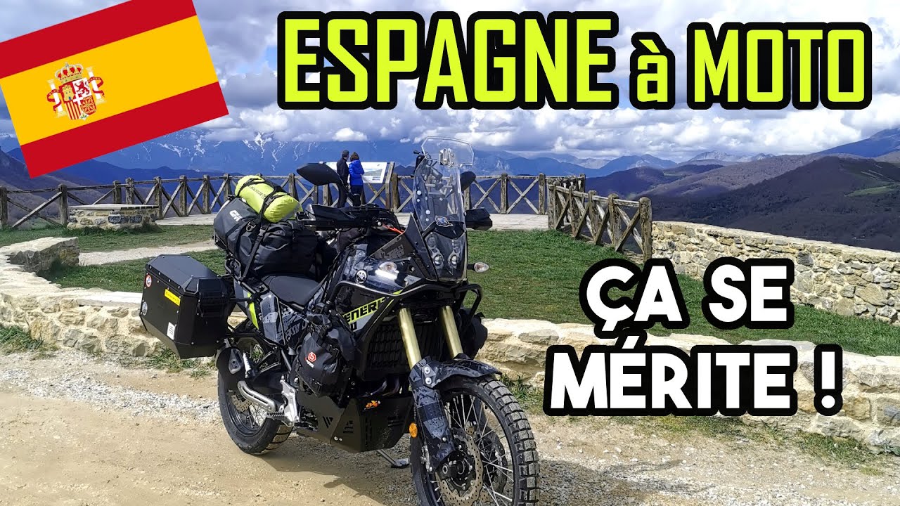 Road trip MOTO en Espagne 😱 ?!? Ça se MÉRITE !!! Voyage en 700 Ténéré