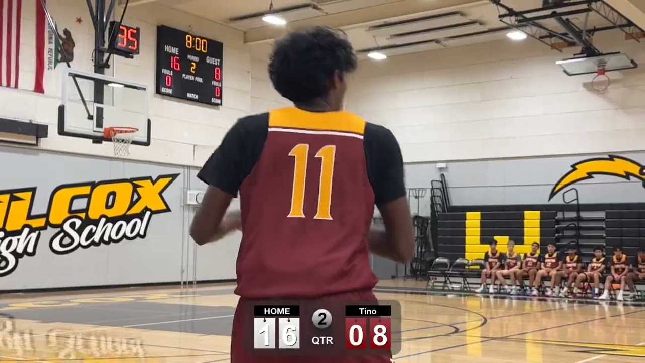 Tino JV: 2025 Dec 30 vs Fremont (Wilcox tournament game 3)