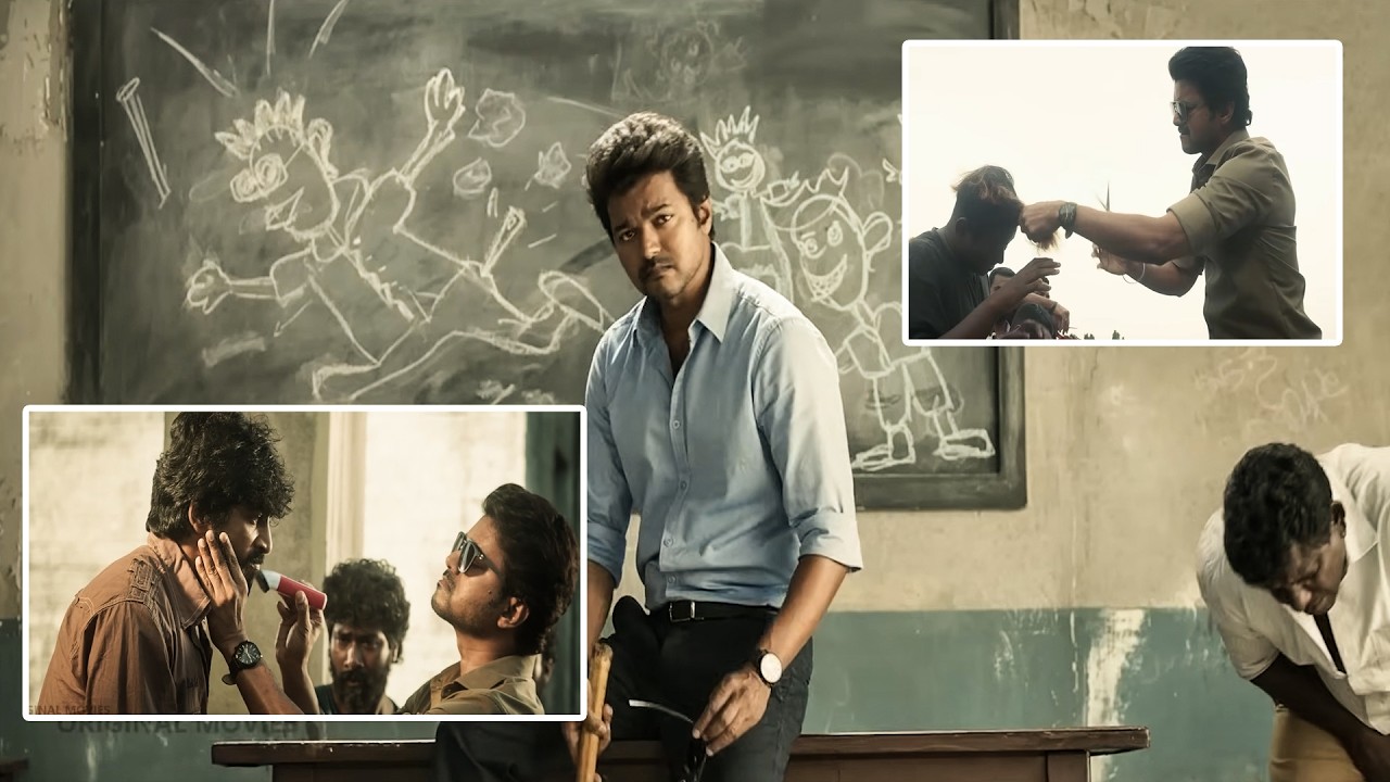 Vijay Thalapathy Interesting Movie Scene In police Station | @OriginalmoviesOG