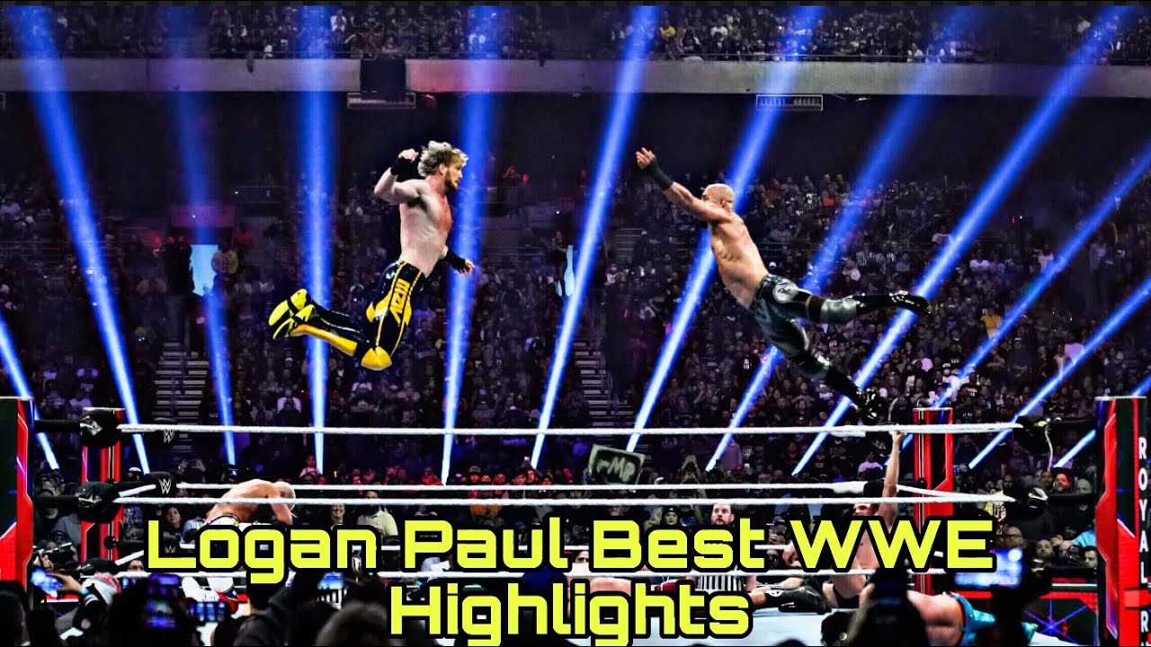 ▶️LOGAN PAUL BEST WWE HIGHLIGHTS◀️