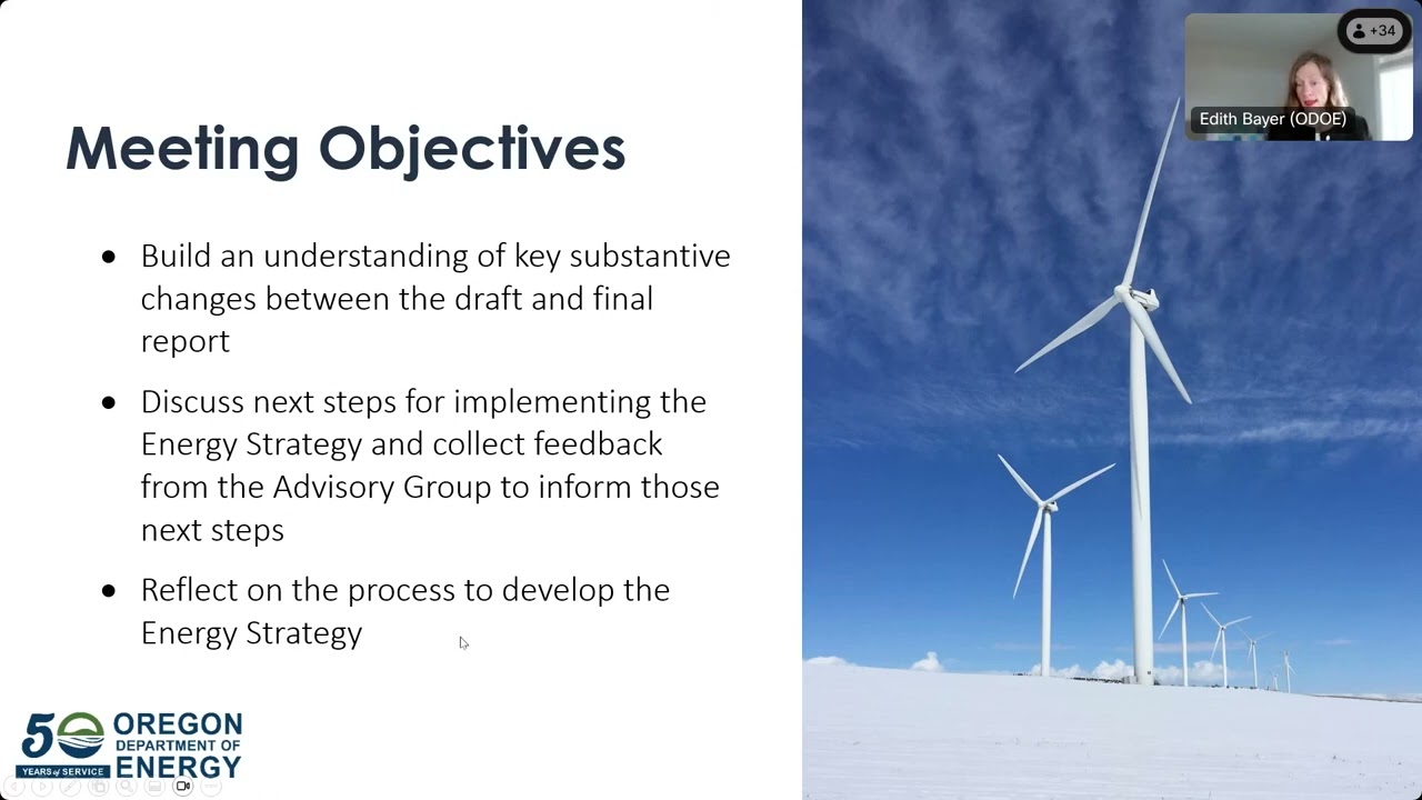 Oregon Energy Strategy Advisory Group Meeting | November 12, 2025