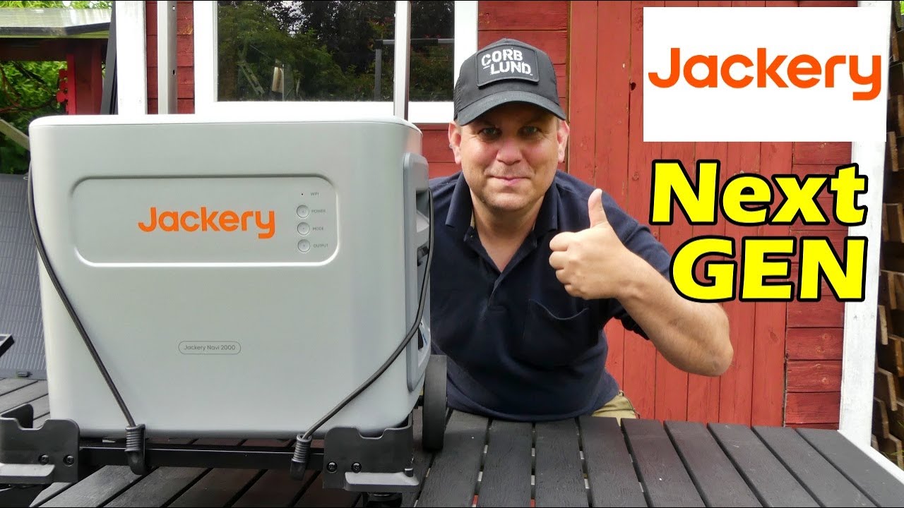Jackery Speicher für Balkonkrafwerke Navi 2000 Next Gen  #balkonkraftwerkmitspeicher