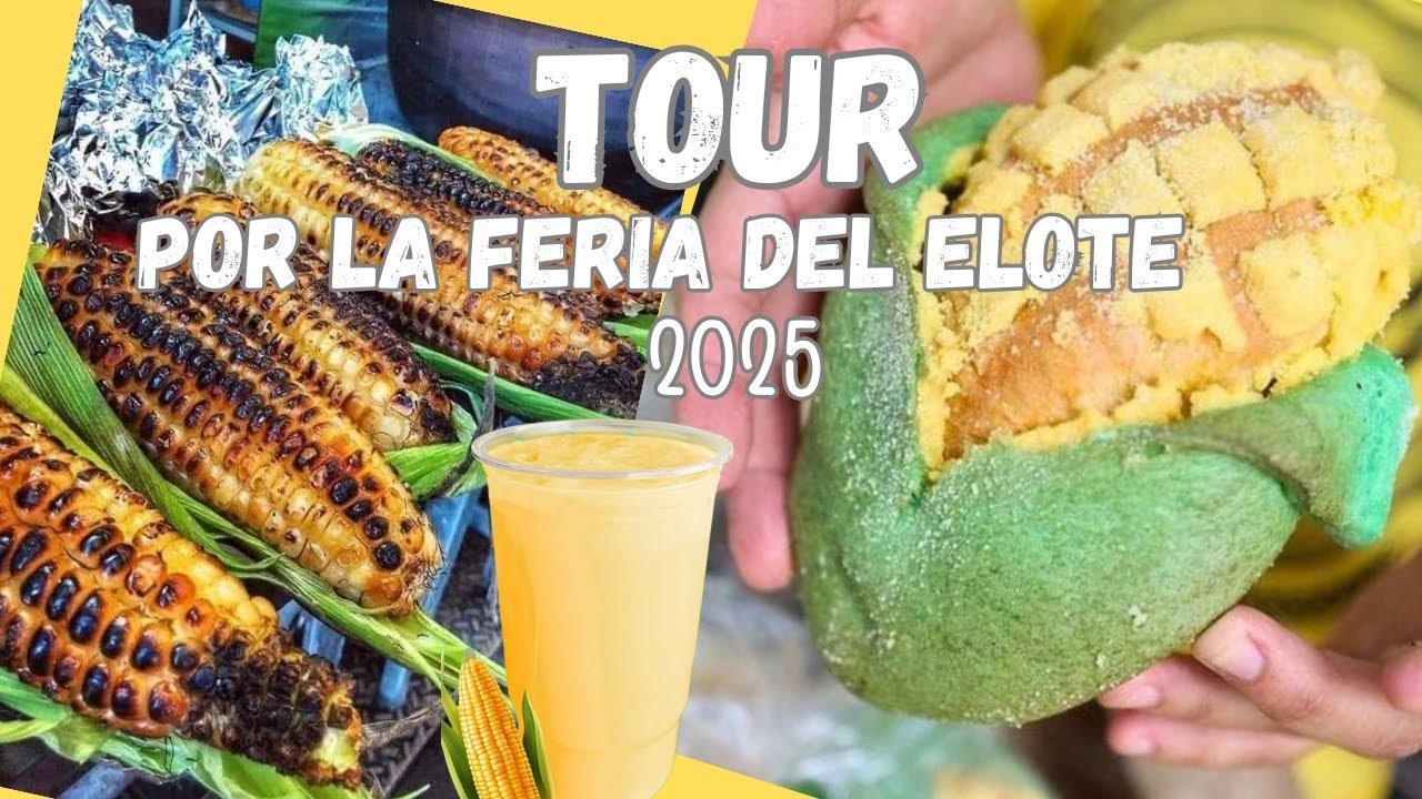 TOUR Completo🌽 en la Feria del Elote 2025 en Tesistán | Comida, diversión y tradición 
