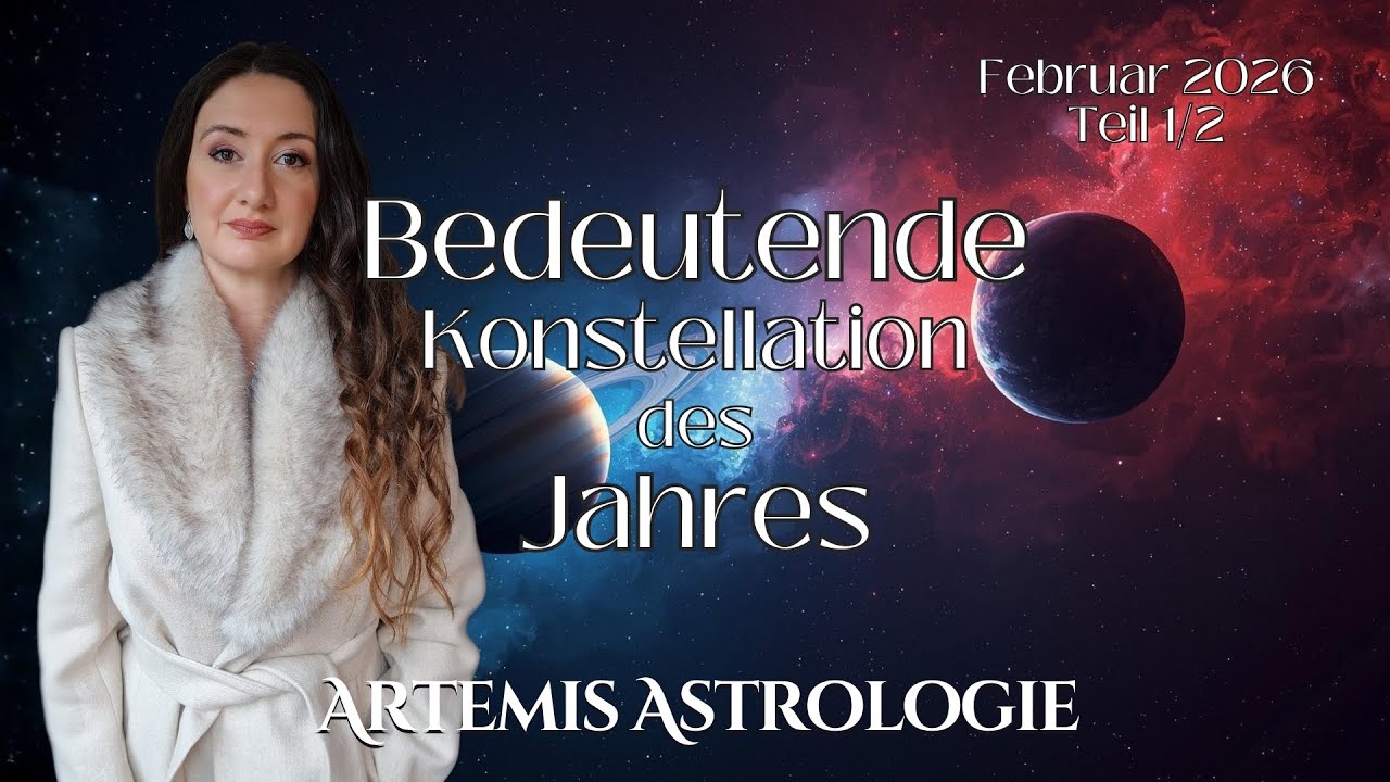 Bedeutende Konstellationen in diesem Jahr | Astrologie Vorschau Februar 2026 Teil 1/2